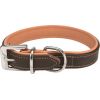 Trixie Obroża Active Comfort, M: 39–46 cm/25 mm, brązowa/jasnobrązowa