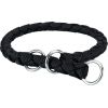 Trixie Obroża zaciskowa Cavo 39-45cm czarna
