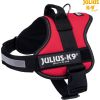 Trixie Szelki Julius-K9®, 2/L–XL: 71–96 cm/50 mm, czerwone