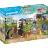 Playmobil Zestaw z figurkami Horses 71355 Zoe i Blaze z przeszkodami