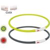 Trixie Opaska świecąca USB, dla psa, zielona, silikon, XS–XL: 70 cm/ 10 mm,