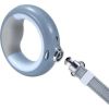 MOCNA SMYCZ 3 W 1 Z LATARKĄ LED, KOLOROWYM PODŚWIETLENIEM RĘKOJEŚCI I DOZOWNIKIEM TOREBEK - LUMINOUS LEASH MT7129 (SZARA)