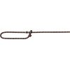 Trixie Smycz dławikowa Mountain Rope - Czarno-pomarańczowa 0.8 cm S-M