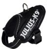 Trixie Szelki Julius-K9® IDC , Baby 2/XS–S: 33–45 cm/18 mm, czarny