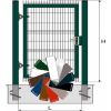 Vārti 3D H2,03*W1,0m 1-V RAL? Žogi