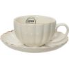 Cup/saucer SHELL H6cm, porcelain