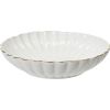 Plate SHELL D20xH4,5cm, porcelain