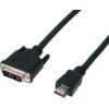Goobay Kabelis HDMI 19pin-DVI-D tipa spraudnis  5m