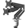 Esperanza ERW020 Gas desk mount for two monitors 17-27‘’ up to 6kg