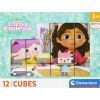 Clementoni CLE Cubi klocki 12 Koci domek Gabby 41193