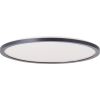 Pl.l.-BRENNAN 22W LED 3000K 2700lm IP44 melna ar 3pak. slēdz