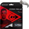 Squash strings DUNLOP ICONIC PRO AF 18G BLACK 10M SET