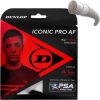 Squash strings DUNLOP ICONIC PRO AF 1,22MM 17G BLACK 10M SET