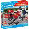 Playmobil Playmobil Action Heroes 71466 Motocykl straży pożarnej na miejscu wypadku