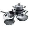 Stoneline 1 sauce pan, 1 stewing pan, 1 frying pan, die-cast aluminium,  ,