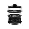 TEFAL VC1401 Black, 900W tvaicētājs Convenient, 2 līmeņi, 6L