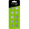 Green Cell Blister 10x Lithium Battery CR2032 3V 220mAh Button