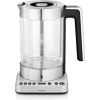 WMF Lono 0413160011 electric kettle 1.7 L 3000 W Black, Stainless steel, Transparent