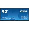 Monitor iiyama iiyama TE9218UWI-B1AG signage display Interaktywny płaski panel 2,32 m (91.5") LED Wi-Fi 500 cd/m² 5K Ultra HD Czarny Ekran dotykowy Procesor wbudowany Android 16/7