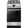 Hansa FCMX5825092 Inox Elektriskā plīts ar gāzes virsmu 50cm