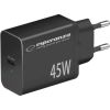 Esperanza EZC108K mains charger 45W Black