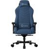 LORGAR Ace 422, Gaming chair, Anti-stain durable fabric, 1.8 mm metal frame, multiblock mechanism, 4D armrests, 5 Star aluminium base, Class-4 gas lift, 75mm PU casters, Blue