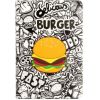 iLike   iPad 10.2 / 10.5 Tablet Case Design Burger