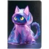 iLike Samsung  Galaxy Tab A8 10.5 (2021) Tablet Case Design SM-X200/SM-X205 Cat Purple