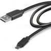 Data Cable USB 2.0 - Micro USB 3m By SBS Black