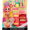 MGA L.O.L. Surprise!: O.M.G. Sweet Nails™ - Pinky Pops Fruit Shop Doll (503842-EUC)