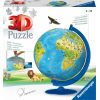 Ravensburger 3D Puzzle: Childrens World Globe (180 pcs) (12338)
