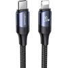USAMS Kabel U71 USB-C na Lightning 2m 20W PD Fast Charge czarny|black SJ522USB01 (US-SJ522)