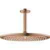 Grohe dušas galva ar turētāju Rainshower Cosmo 310 I, no griestiem, brushed warm sunset