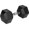 Rebel Hantel żeliwny gumowany HEX 17,5 kg REBEL ACTIVE