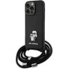 Karl Lagerfeld KLHCP15XSAKCPSK Aizmugurējais Apvalks Priekš Apple iPhone 15 Pro Max