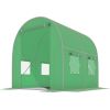 Funfit Tunel Foliowy ZIELONY z oknami - 4m2 = 200*200*200