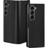 Dux Ducis   Dux Ducis Brill leather case for Samsung Galaxy Z Fold 6 with flap and card slot - black