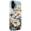 Evelatus Apple  iPhone 16 Slim Shell with Magsafe customized print design Flower Blue