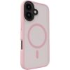Evelatus Apple  iPhone 16 Hybird Case With Magsafe PC+TPU Pink