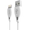 Dudao   Dudao cable USB / Lightning cable 2.4A 1m white (L4L 1m white)