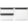 BRABANTIA uzglabāšanas kārbu komplekts Tasty+, 3 gab.,  Dark Grey - 230783