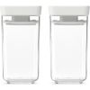 BRABANTIA uzglabāšanas kārbu komplekts Tasty+, 2 gab., 0.15 L, Light Grey - 230585
