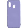 Evelatus Samsung  Galaxy A10 Nano Silicone Case Soft Touch TPU Blue