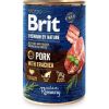 BRIT Premium by Nature Pork with Trachea - Wet dog food - 400 g