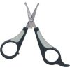 TRIXIE 2360 pet grooming scissors Black, Grey, Stainless steel Ambidextrous Universal