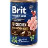 BRIT Premium By Nature Chicken and Hearts - wet dog food - 400 g