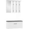 Top E Shop PARMA closet 100x35x180 cm, white