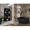 Top E Shop Topeshop R80 CZERŃ office bookcase