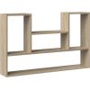 Top E Shop BILBAO 4P hanging bookcase 100x16x60 cm sonoma