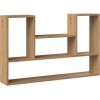 Top E Shop BILBAO 4P hanging rack 100x16x60 cm, artisan